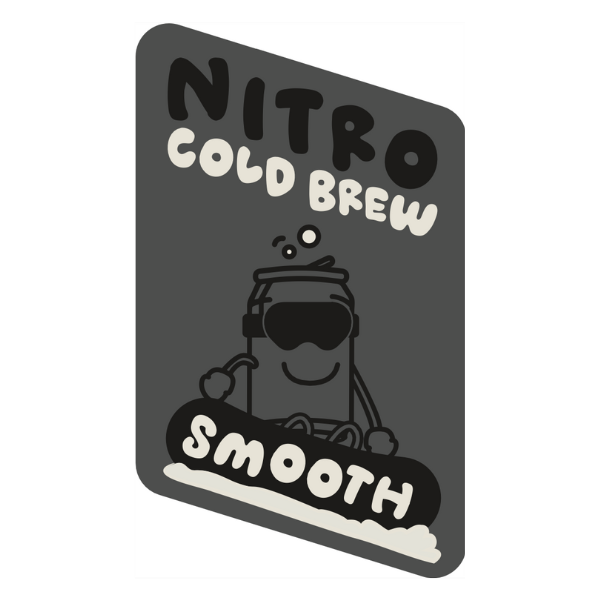 Holiday Nitro Cold Brew Sticker