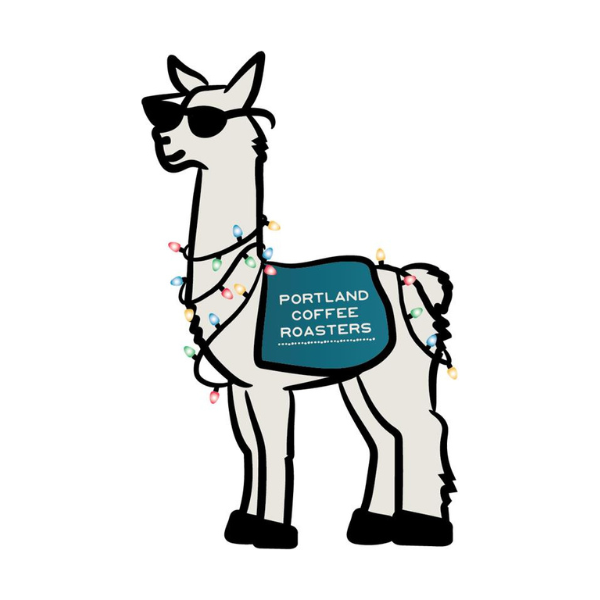 Holiday Llama Sticker