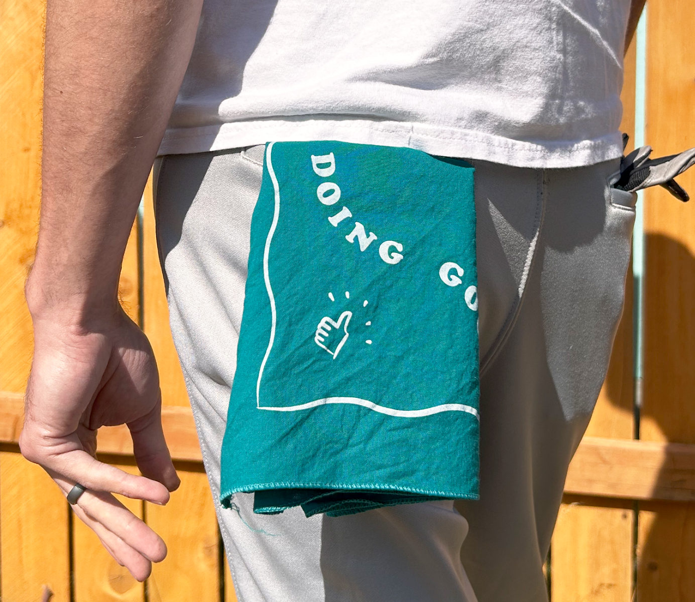 Doing Good Bandana - Teal