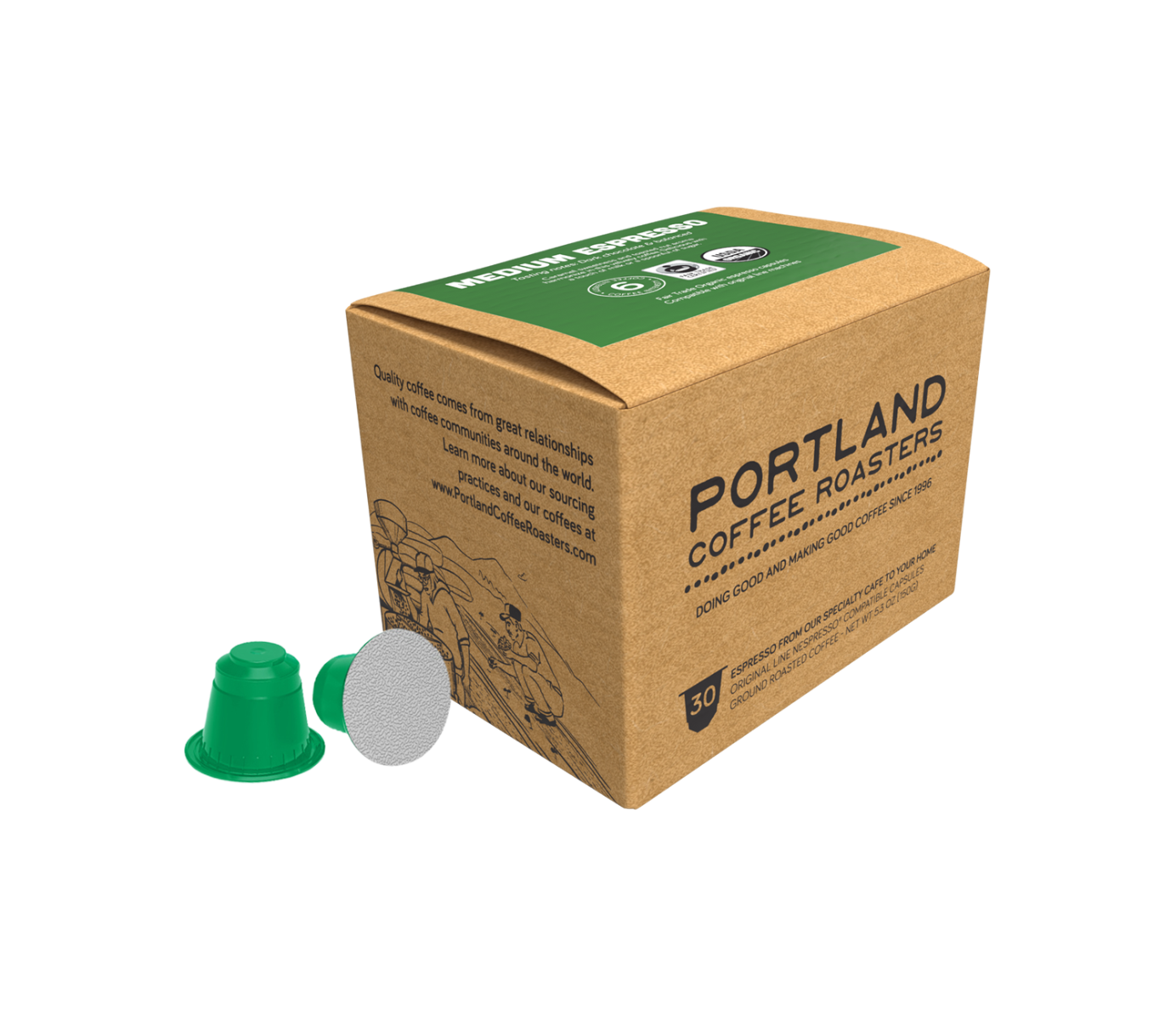 Medium Roast | (30 ct.) Nespresso-Compatible Capsules