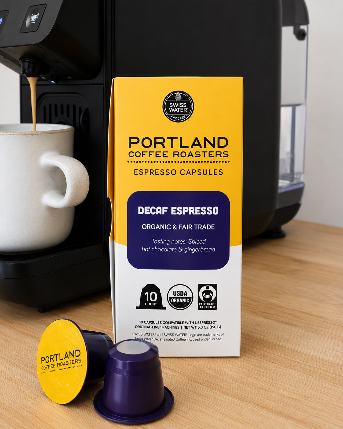 Decaf | (10 ct.) Nespresso-Compatible Capsules