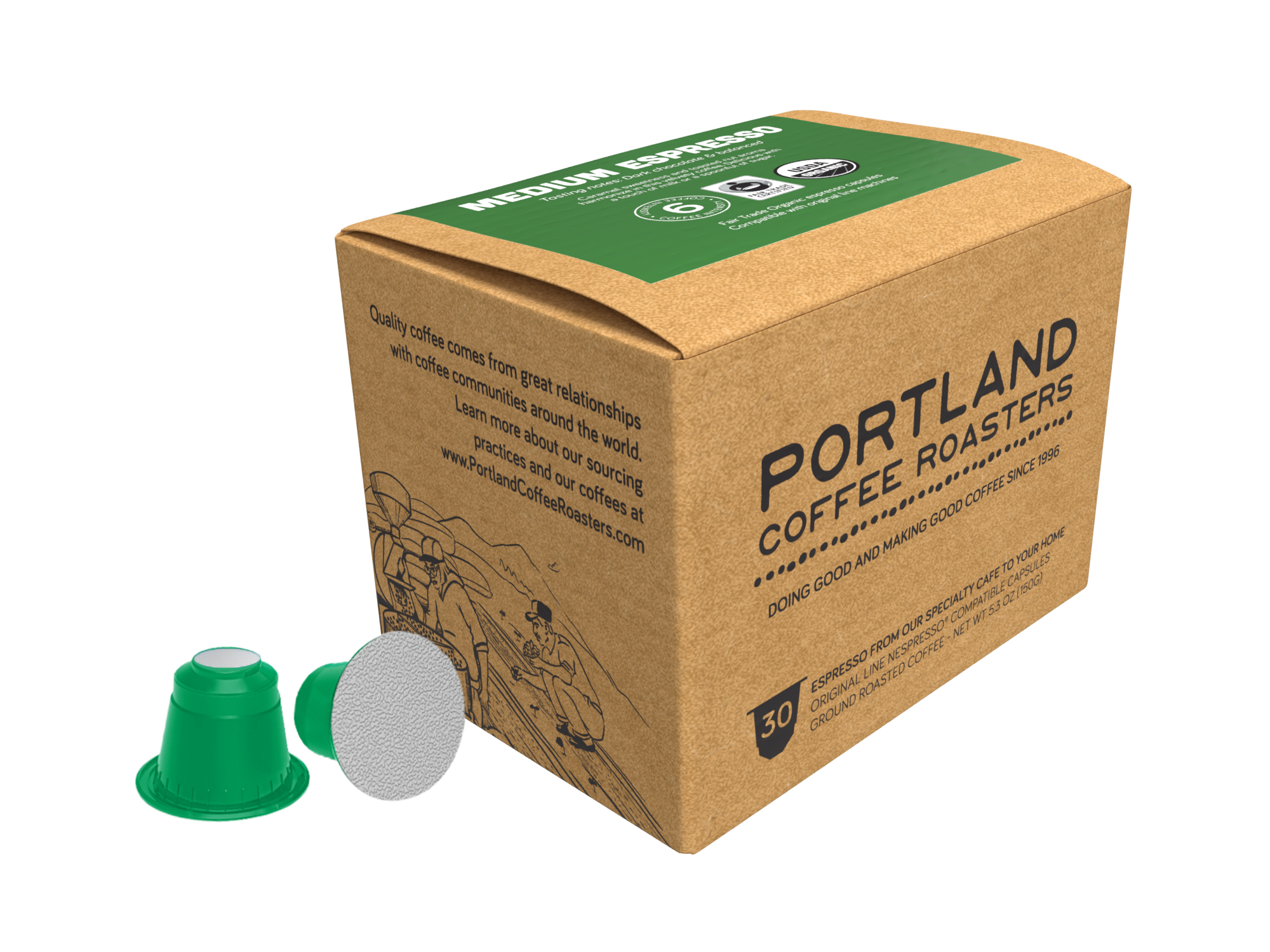 Medium Roast | (30 ct.) Nespresso-Compatible Capsules