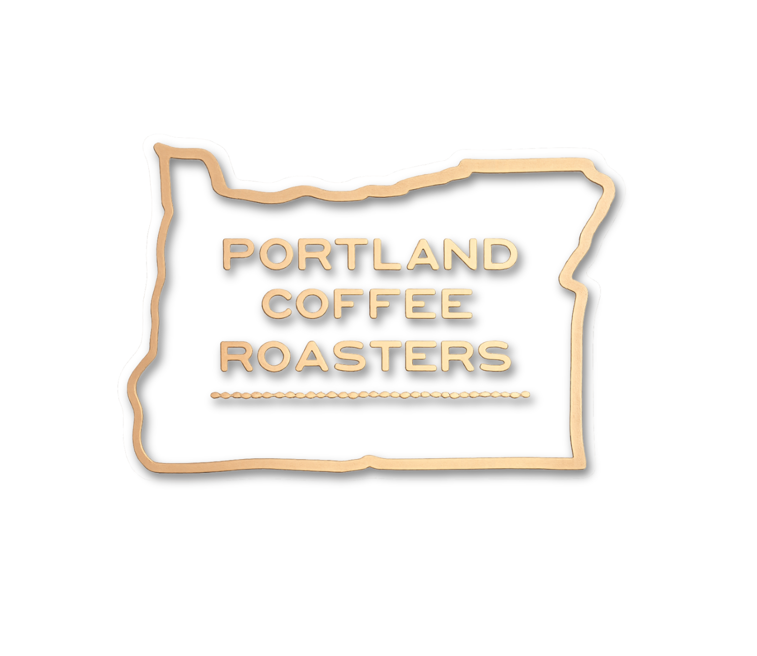 PCR 30th Anniversary Oregon Sticker - Metallic