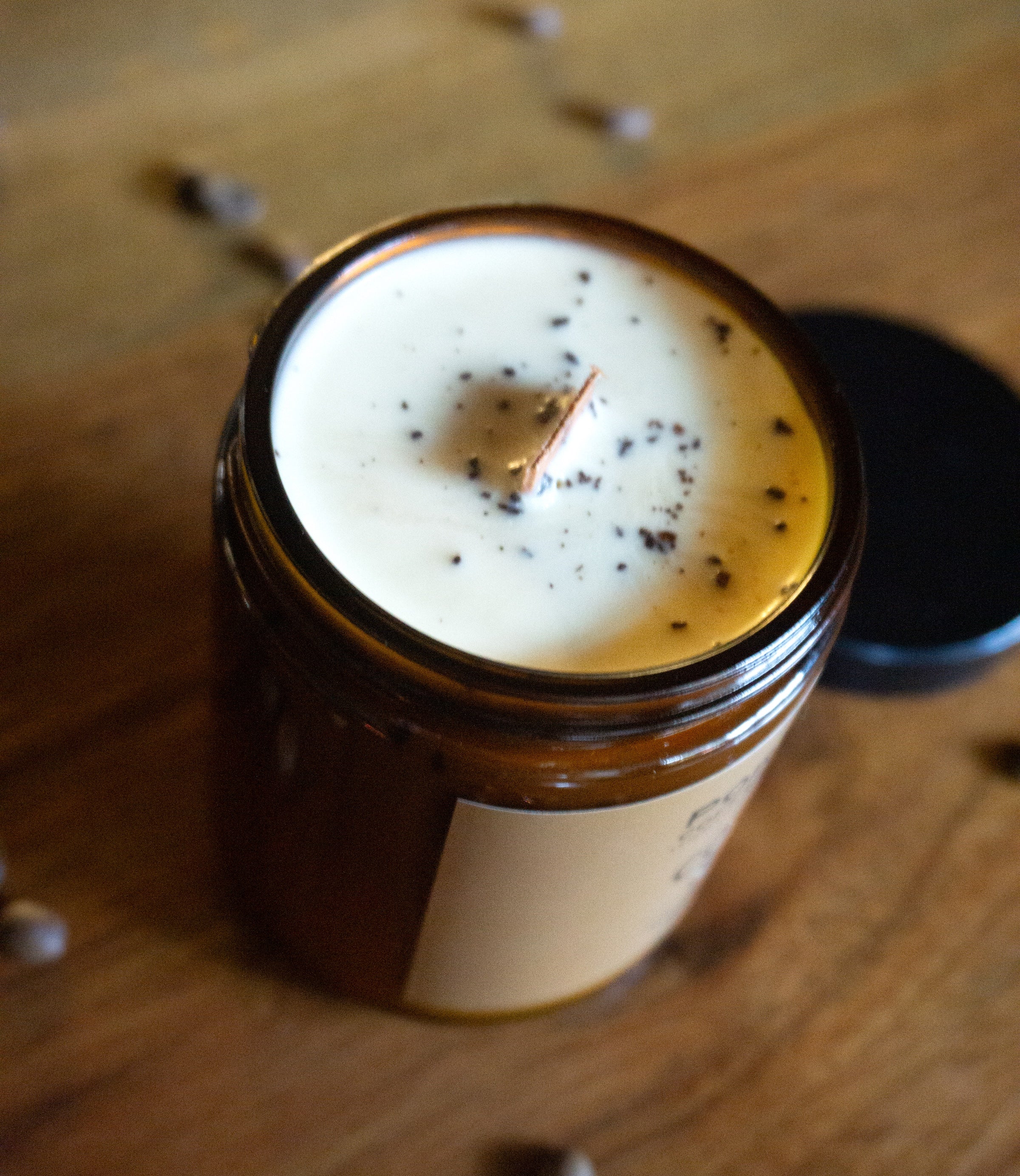 PCR Holiday Coffee Scented Soy Candle - 9oz Jar w/Lid