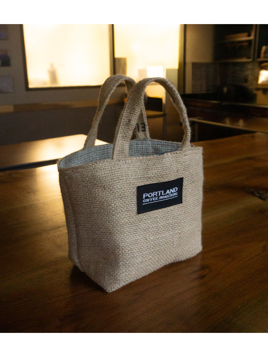 PCR x TEP Burlap Mini Tote Bag   