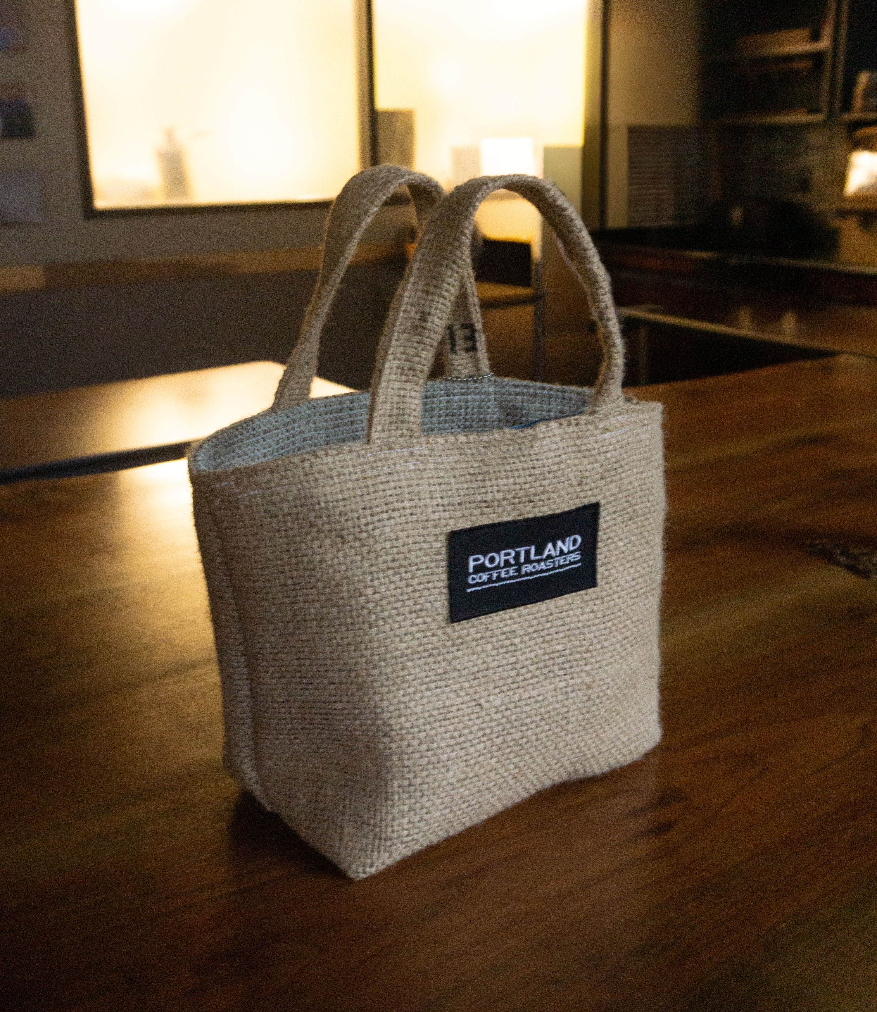 PCR x TEP Burlap Mini Tote Bag   