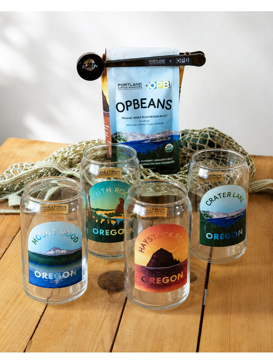PCR x OPB Collectible Glass - 16oz Haystack Rock