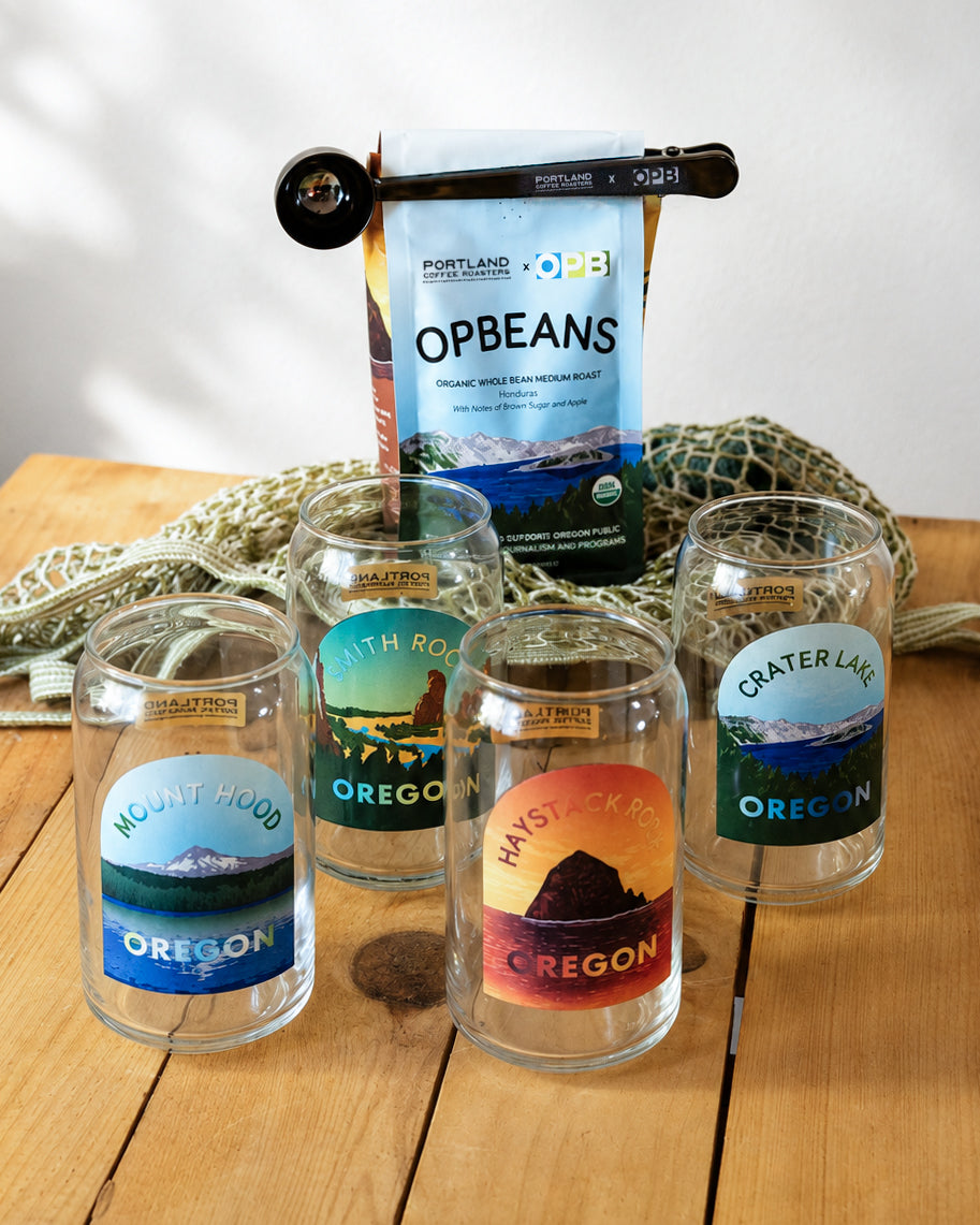 PCR x OPB Collectible Glass - 16oz Smith Rock