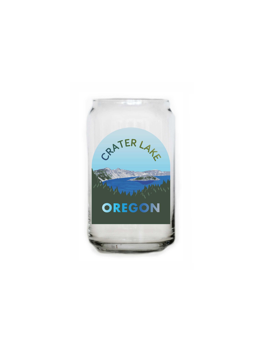 PCR x OPB Collectible Glass - 16oz Crater Lake