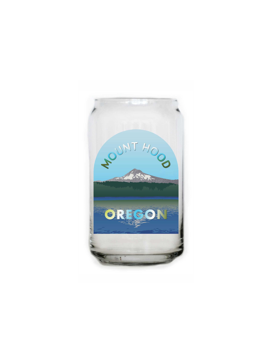 PCR x OPB Collectible Glass - 16oz Mt Hood