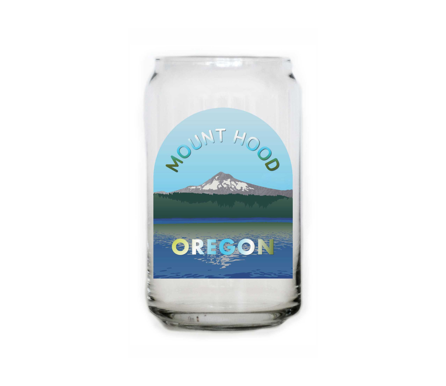 PCR x OPB Collectible Glass - 16oz Mt Hood