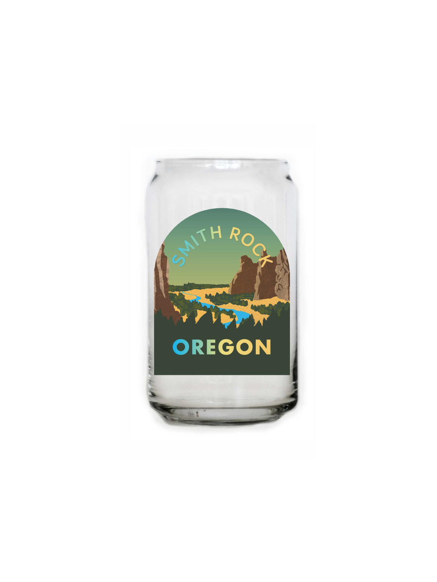 PCR x OPB Collectible Glass - 16oz Smith Rock