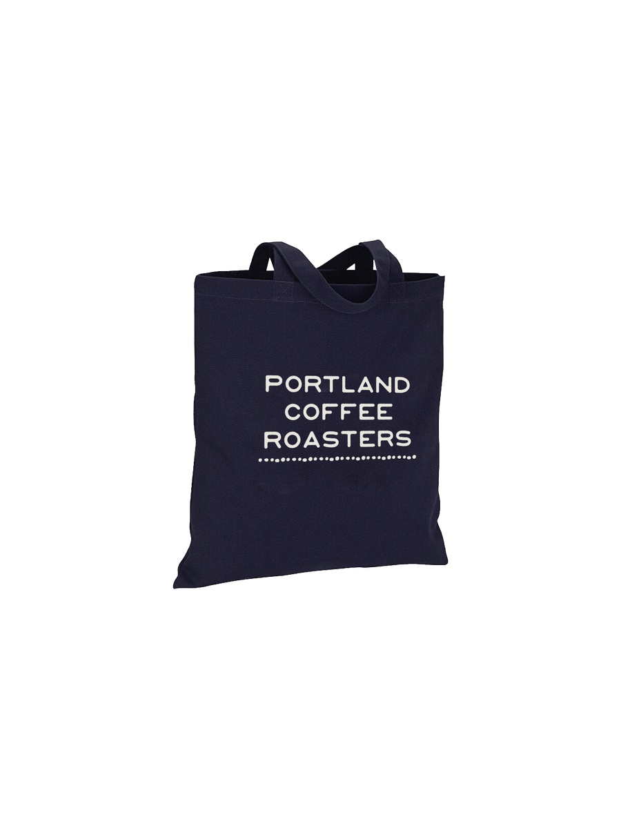 PCR Holiday Cotton Tote Bag - 16oz Navy