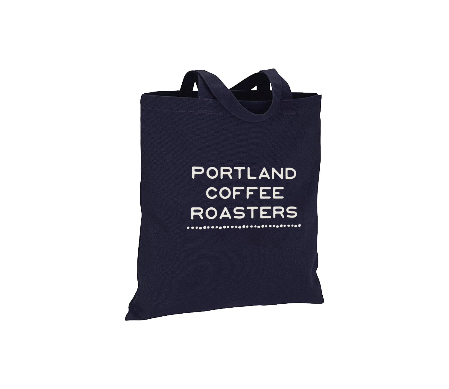 PCR Holiday Cotton Tote Bag - 16oz Navy