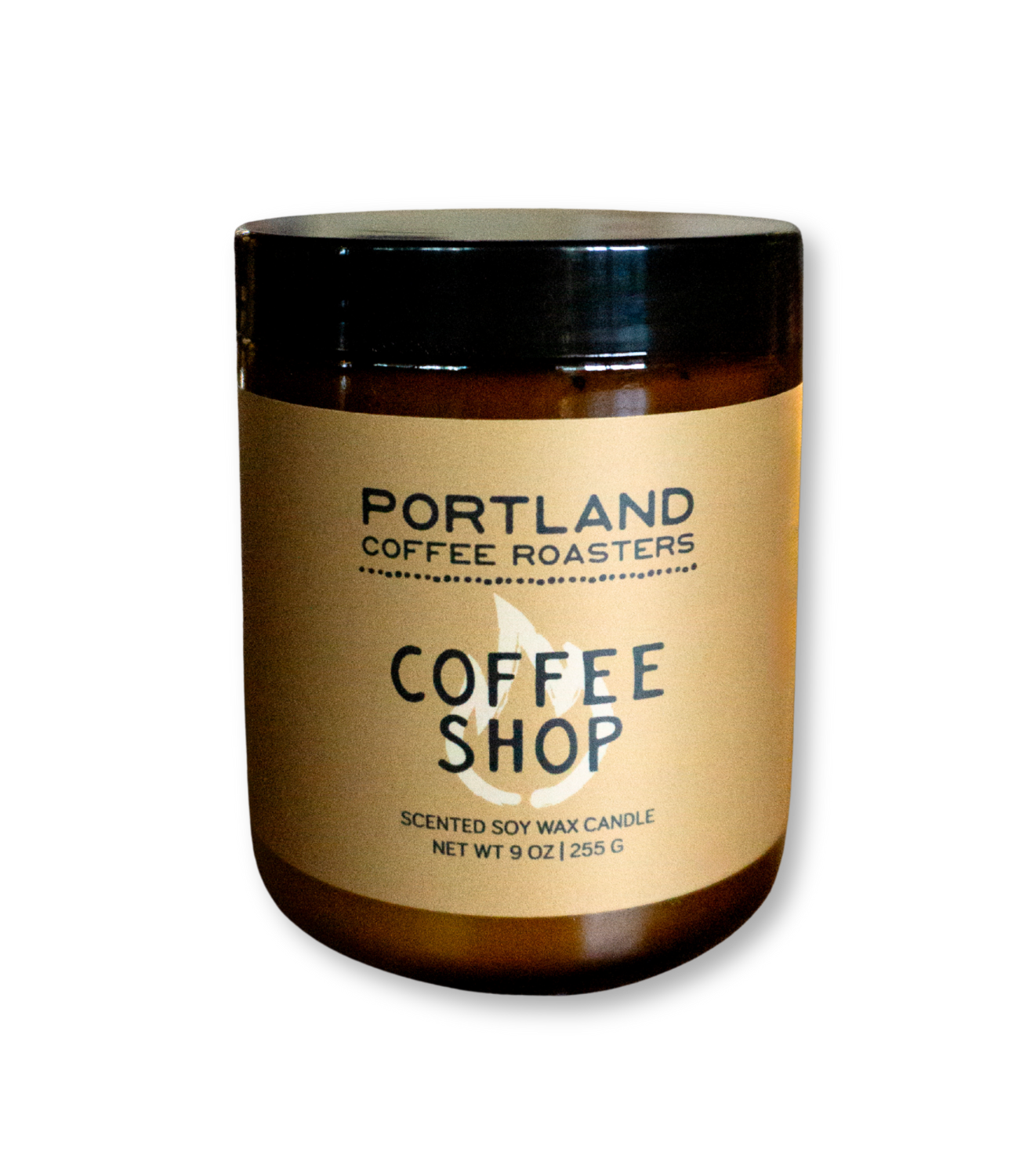 PCR Coffee Scented Soy Candle - 9oz Jar w/Lid