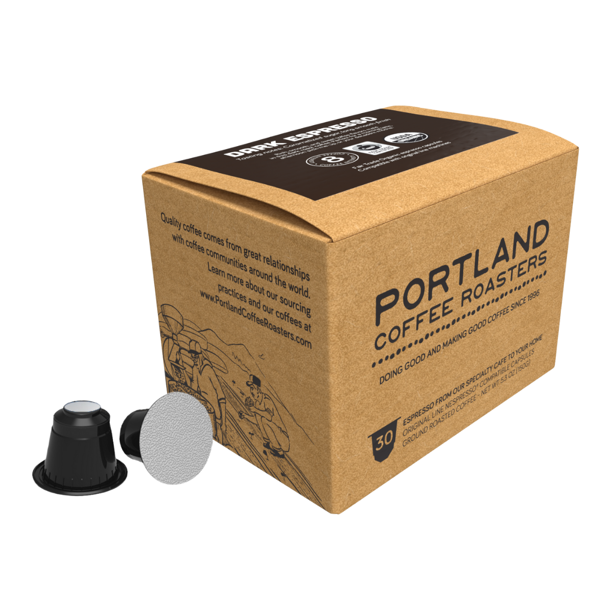 Dark Roast | (30 ct.) Nespresso-Compatible Capsules