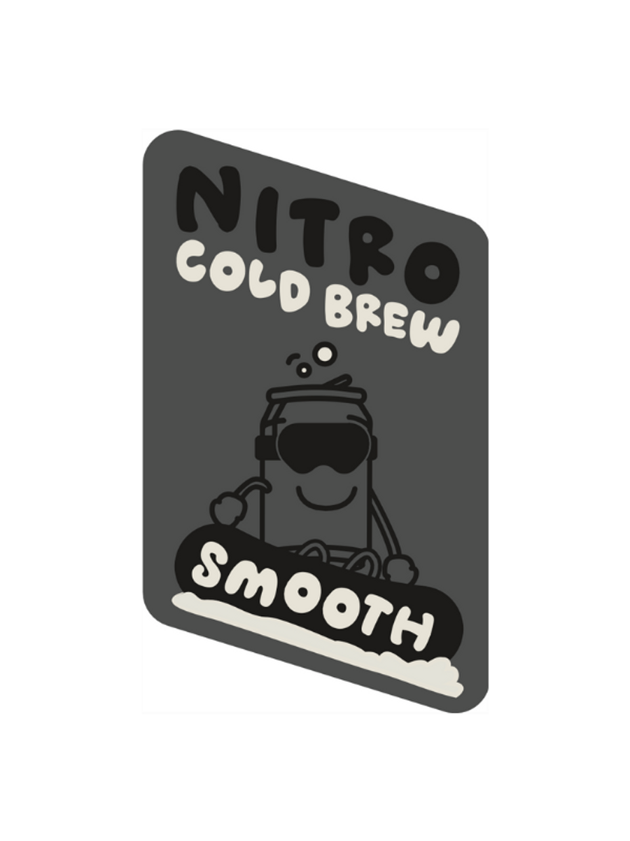 Holiday Nitro Cold Brew Sticker
