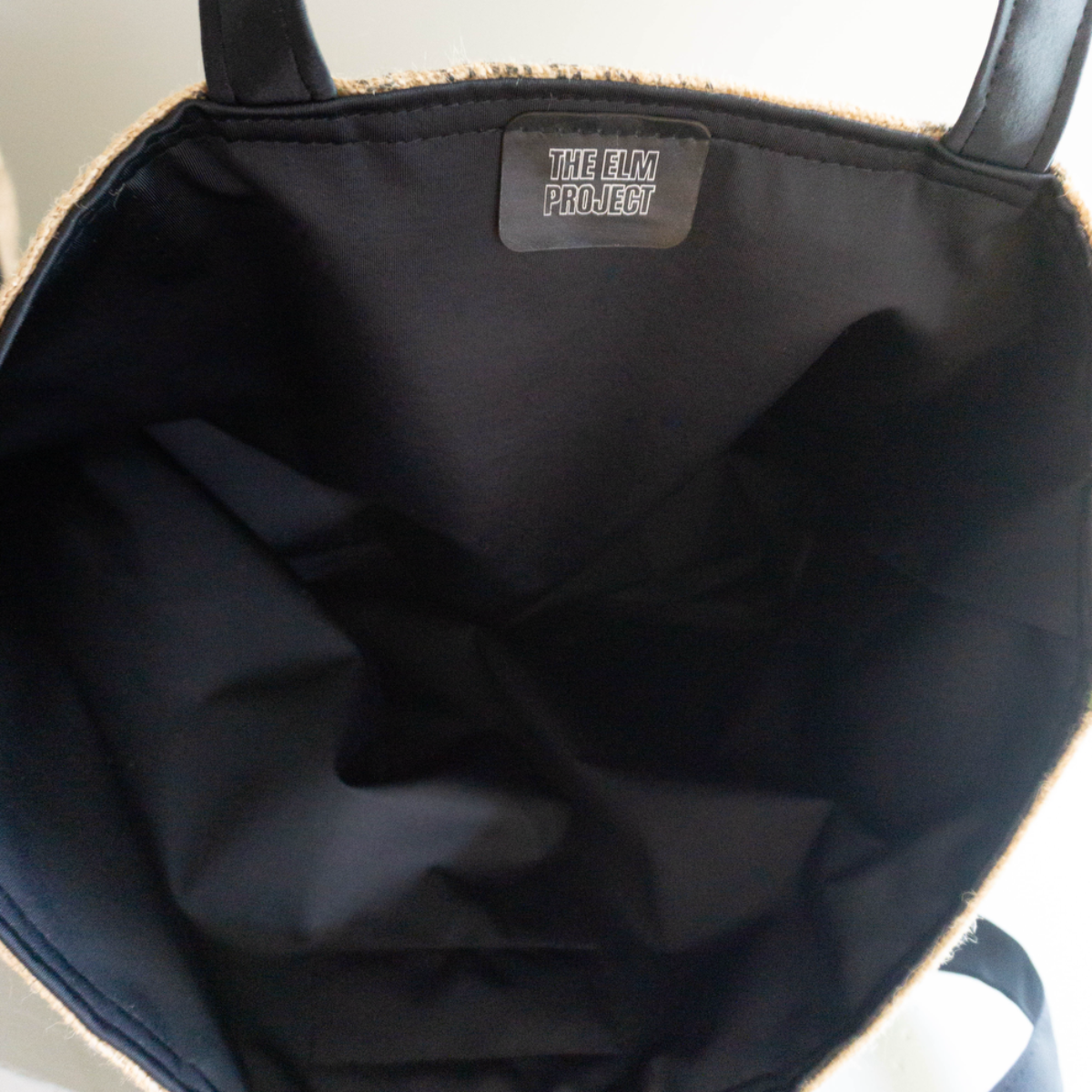 Upcycled Burlap Tote Bag