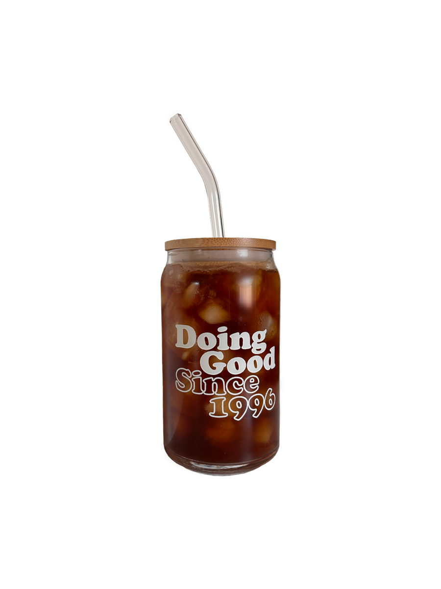 Doing Good Glass Soda Can