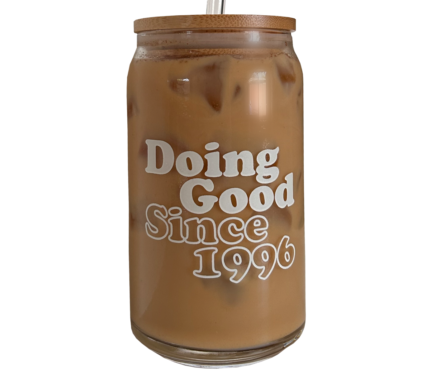 Doing Good Glass Soda Can