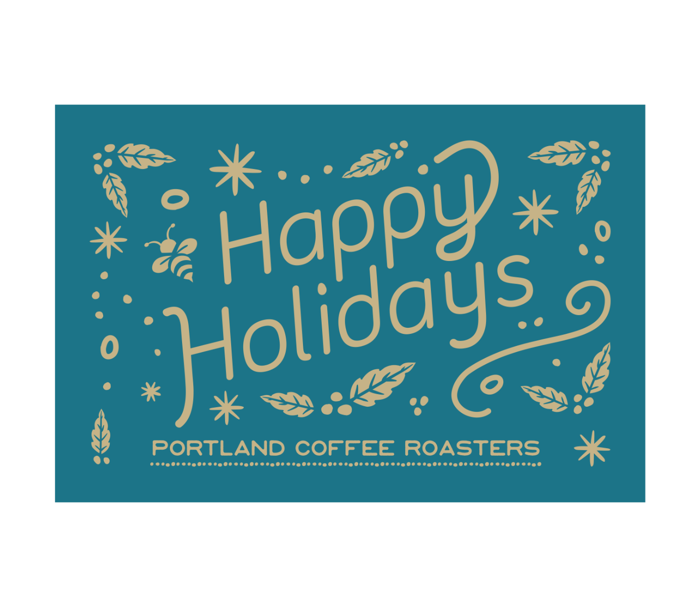 'Happy Holidays' Postcard