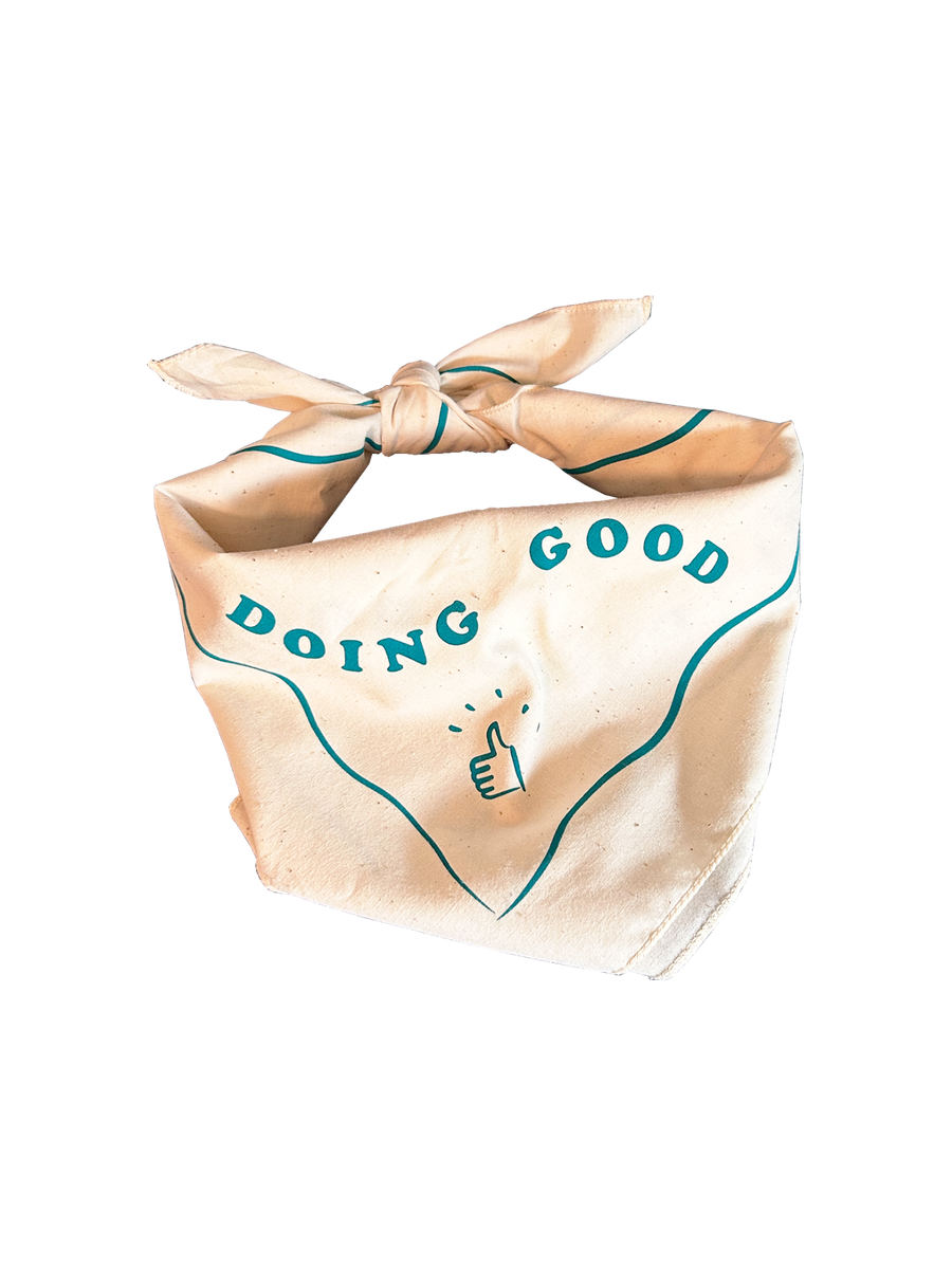 Doing Good Bandana - Natural