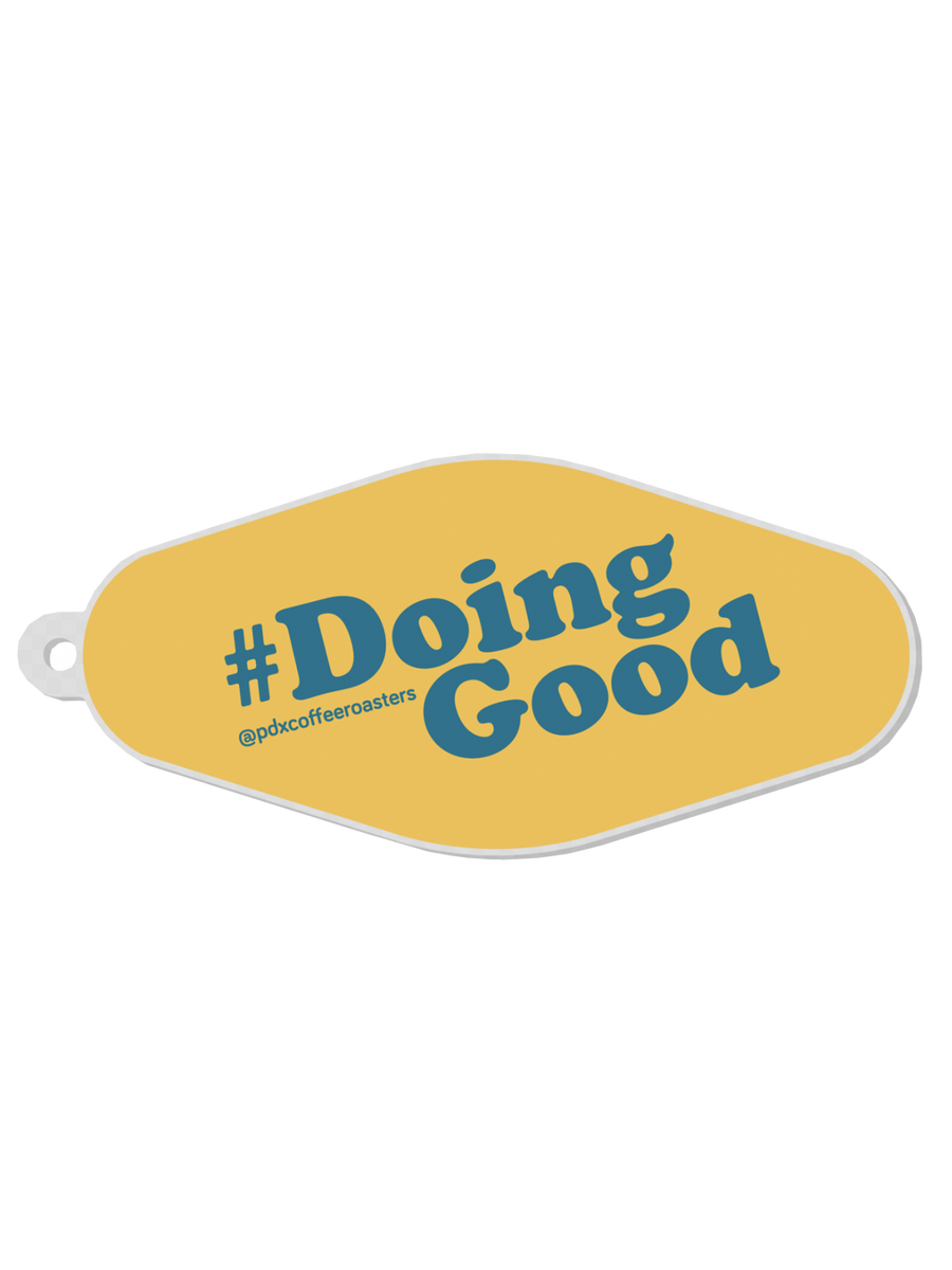 Doing Good Keychain