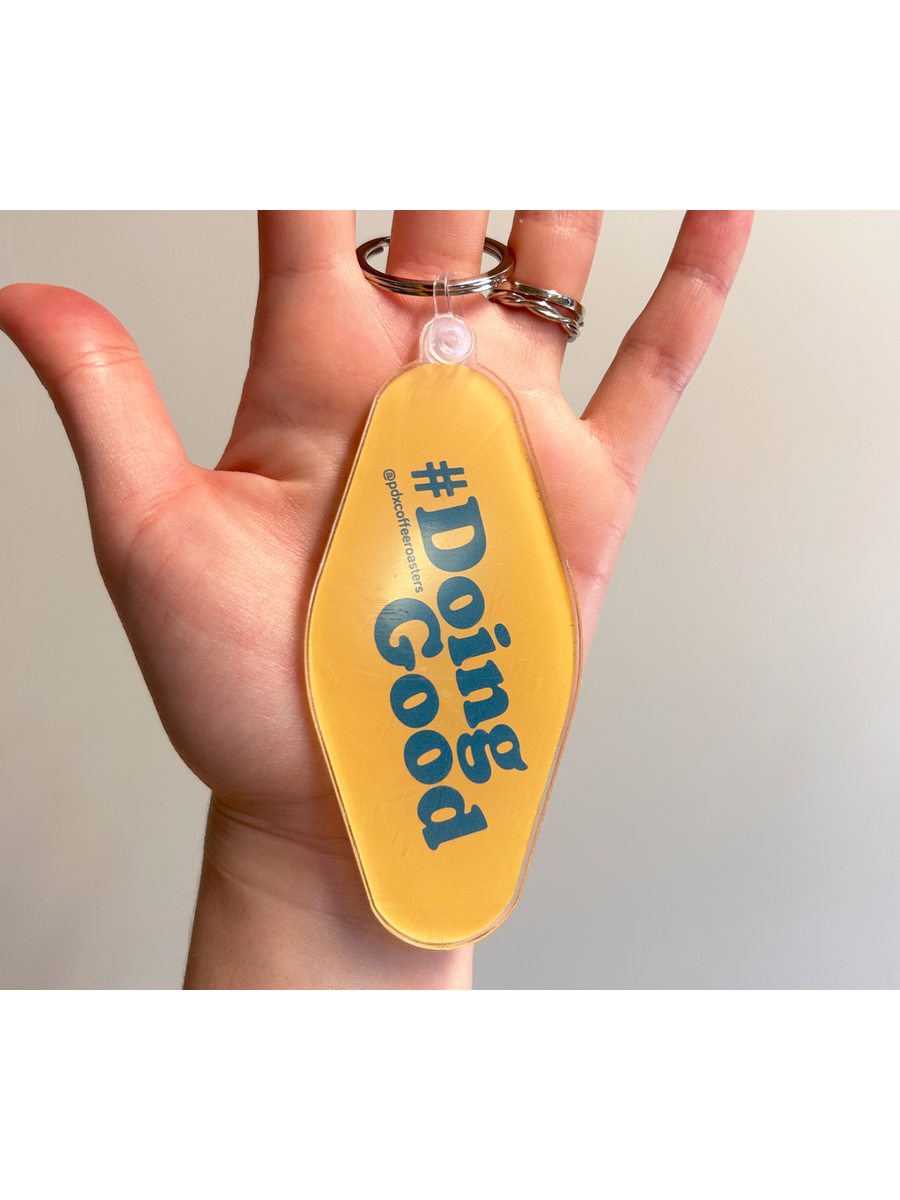 Doing Good Keychain