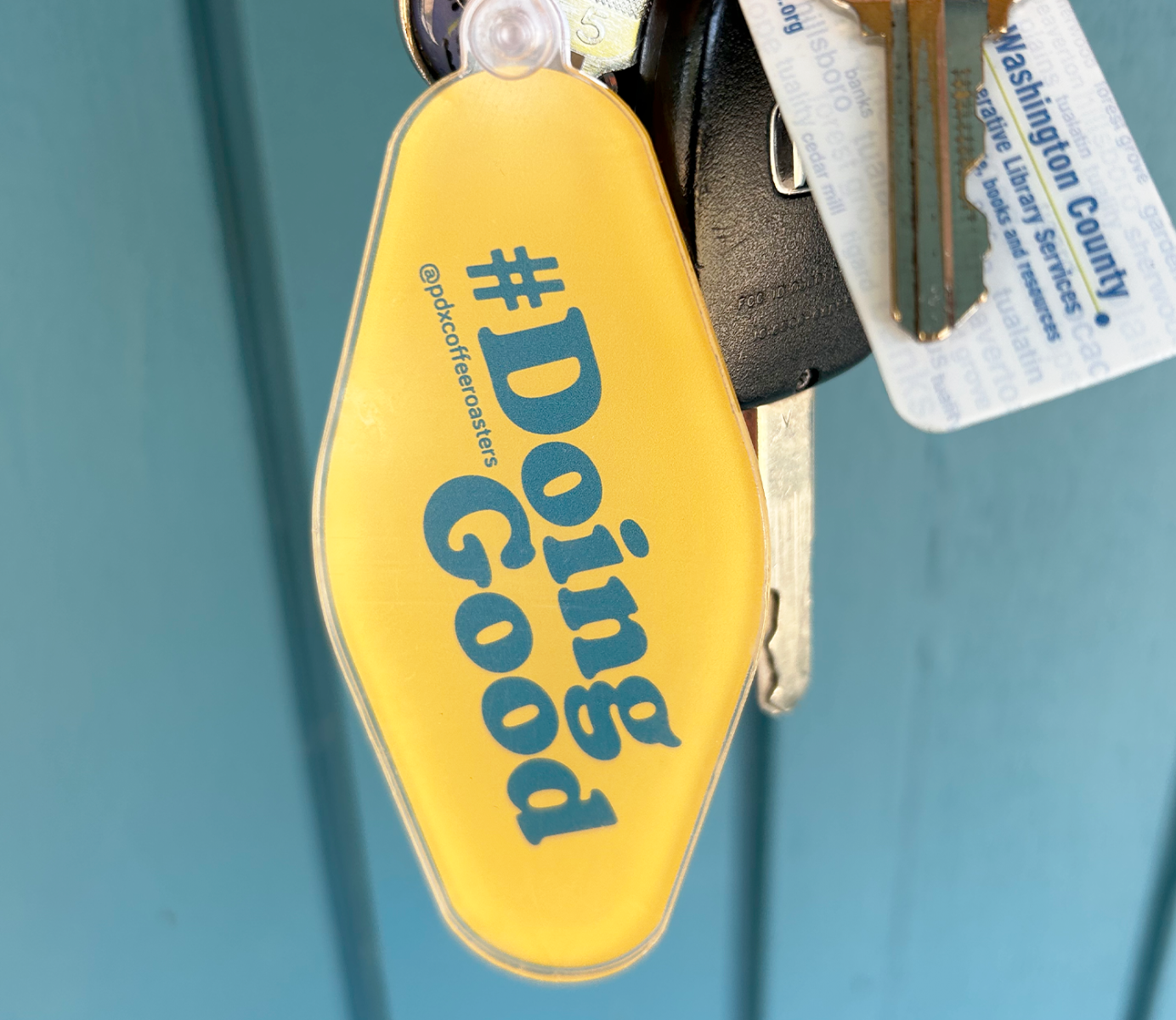 Doing Good Keychain