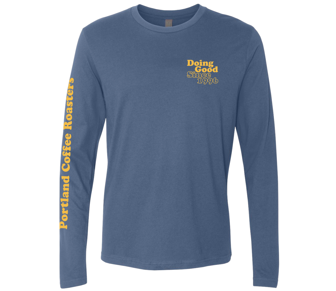 Doing Good Long Sleeve Shirt Indigo