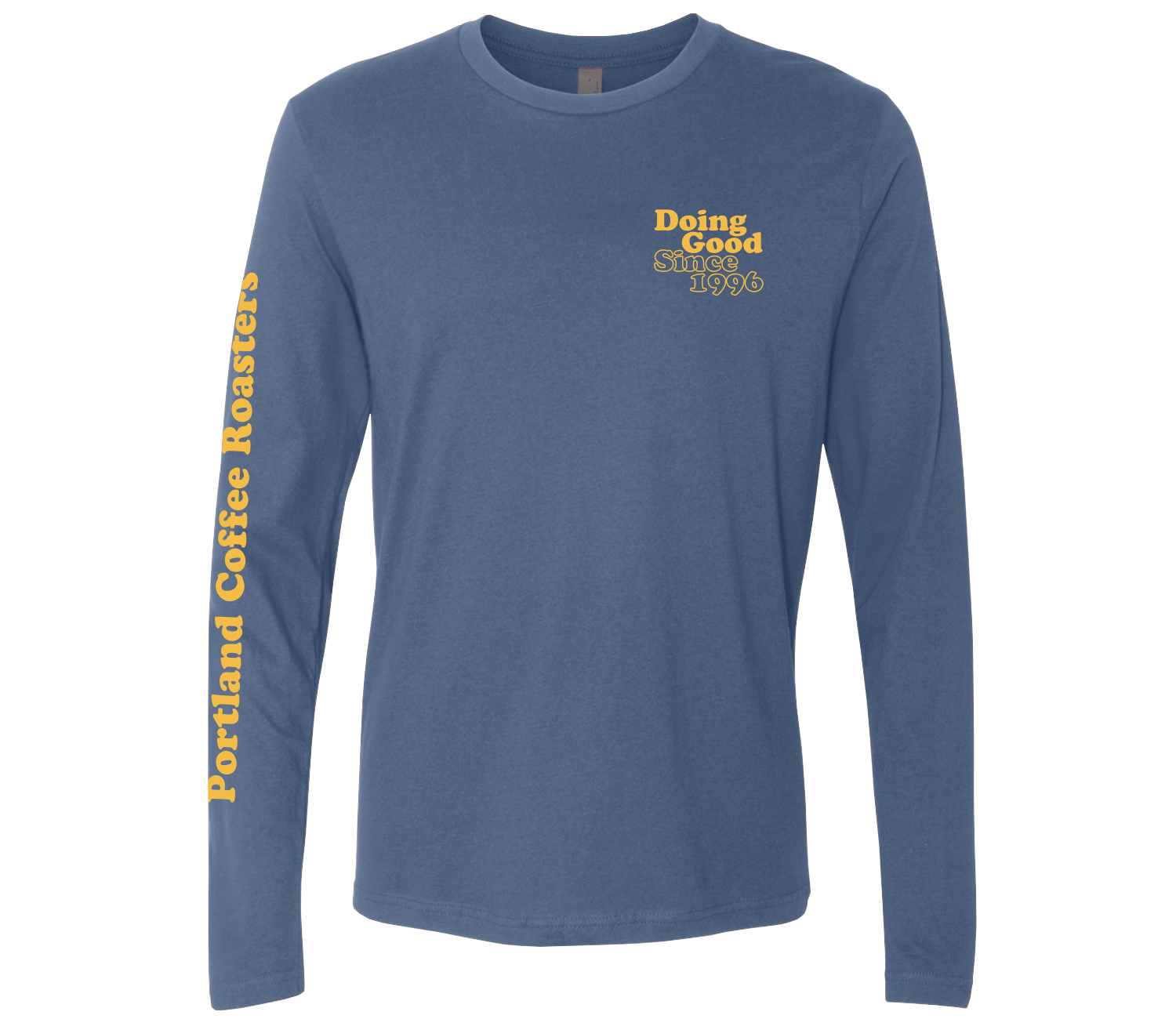 Doing Good Long Sleeve Shirt Indigo