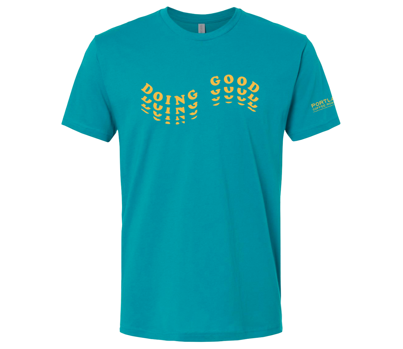 Doing Good Teal T-Shirt