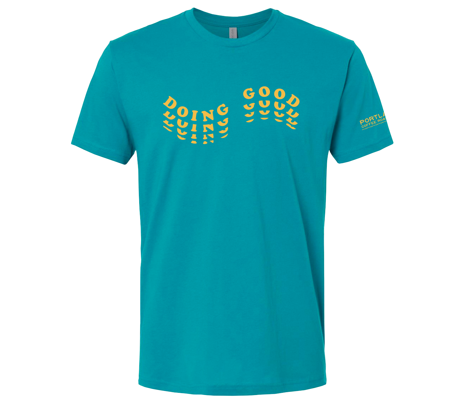 Doing Good Teal T-Shirt