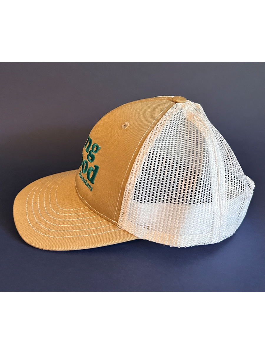 Khaki Doing Good Trucker Hat