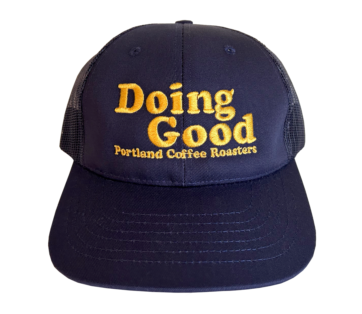 Navy Doing Good Trucker Hat