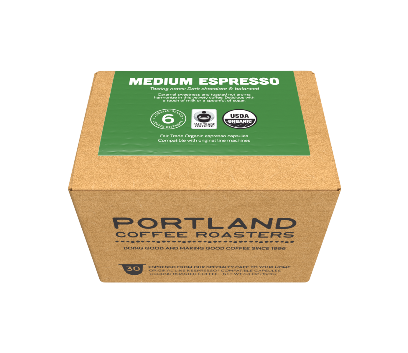 Medium Nespresso-compatible Capsules 30ct