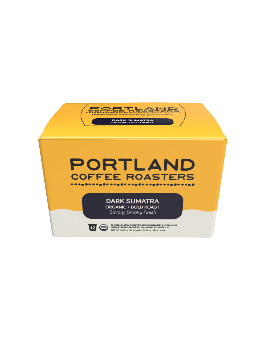 Organic Dark Sumatra | (12 ct.) Single-Serve Pods