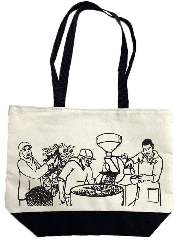 People of Coffee Tote Bag