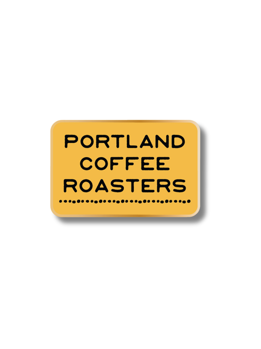 Portland Coffee Roasters Logo Enamel Pin