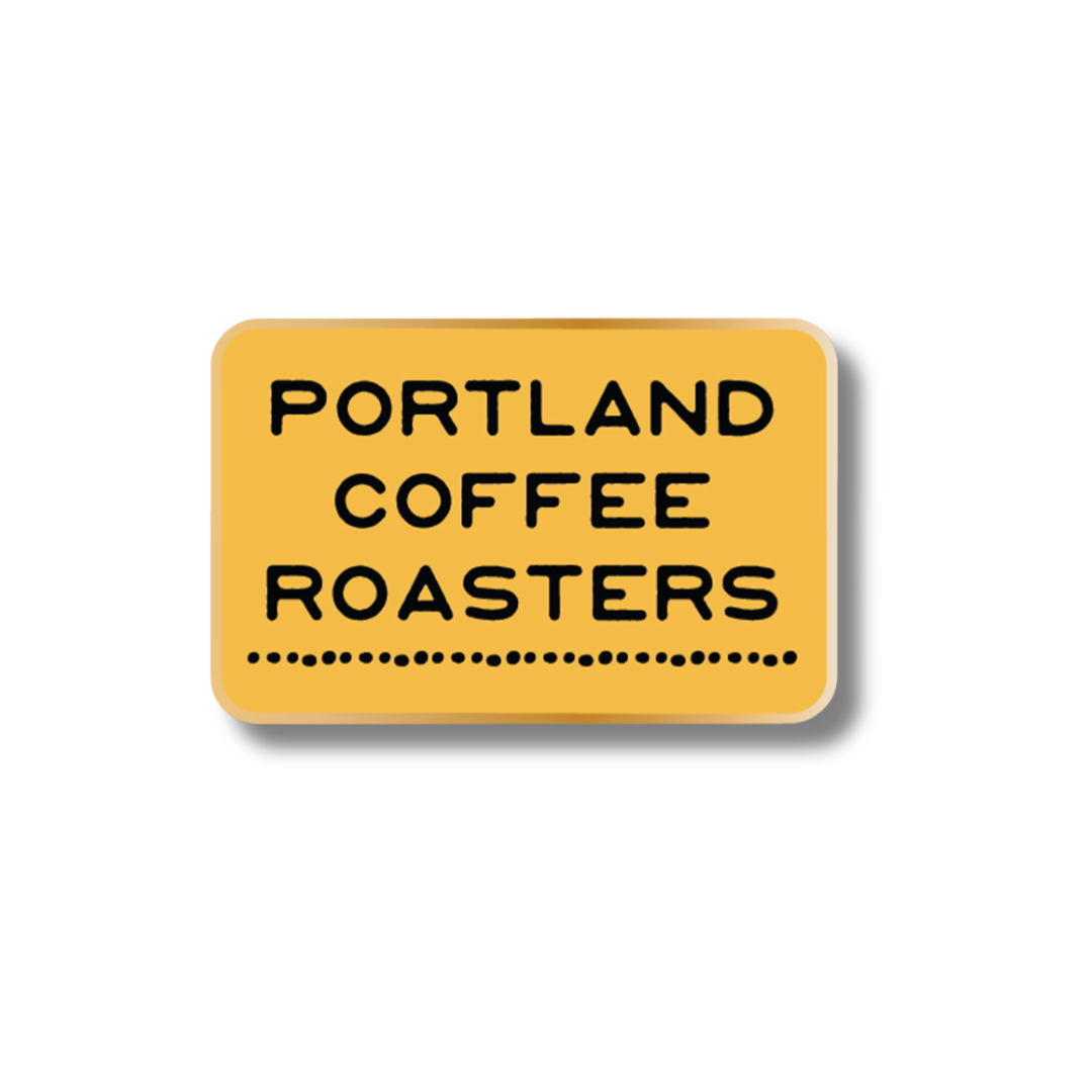 Portland Coffee Roasters Logo Enamel Pin