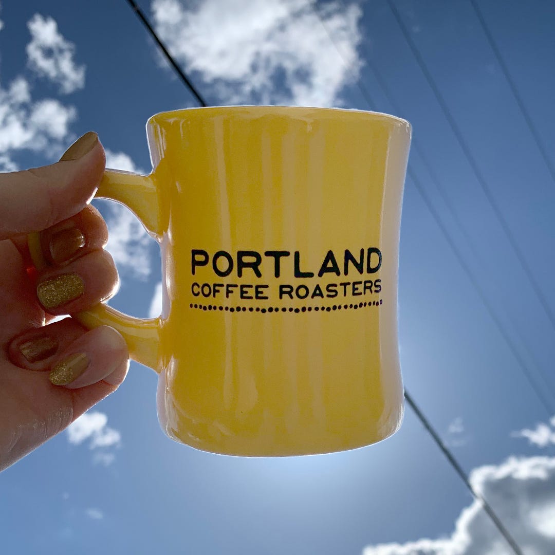 Yellow PCR Diner Mug