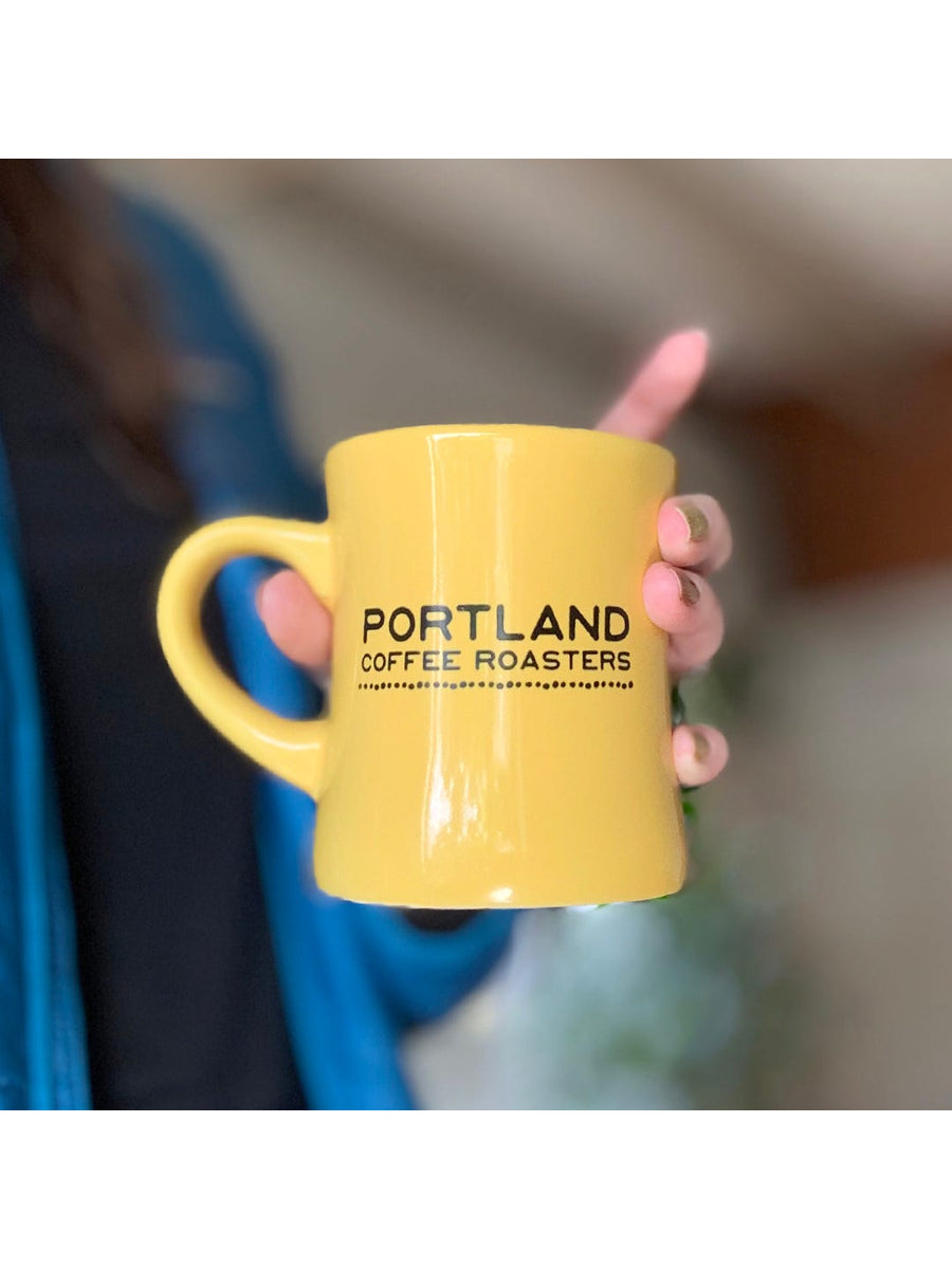 Yellow PCR Diner Mug
