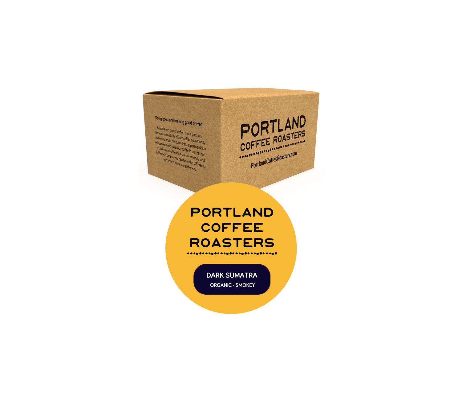 Organic Dark Sumatra | (100 ct.)  Single-Serve Pods