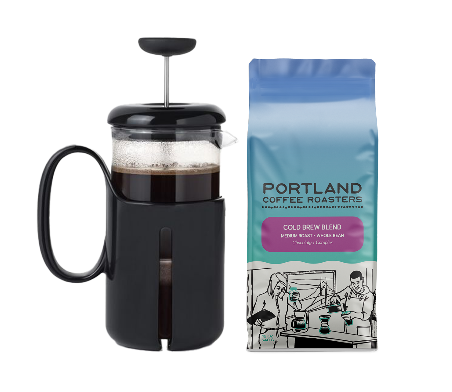French Press Cold Brew Kit