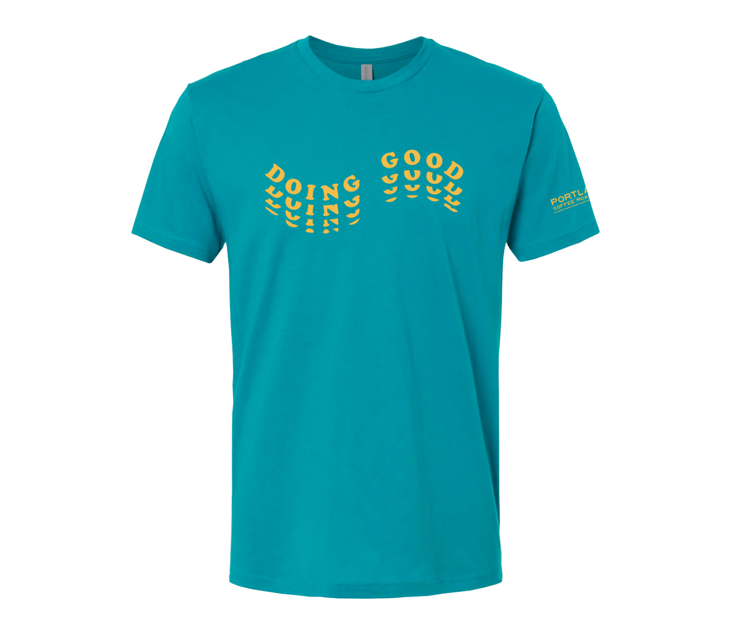 Doing Good Teal T-Shirt